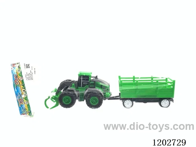 Inertial farmer's truck trailer