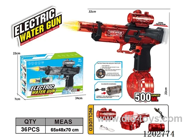 Fire Ice Mouse Electric water gun (water capacity 500ML)