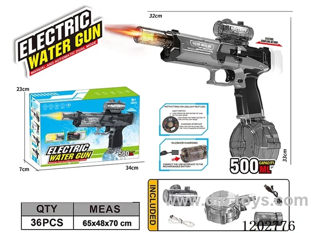 Fire Ice Mouse Electric water gun (water capacity 500ML)