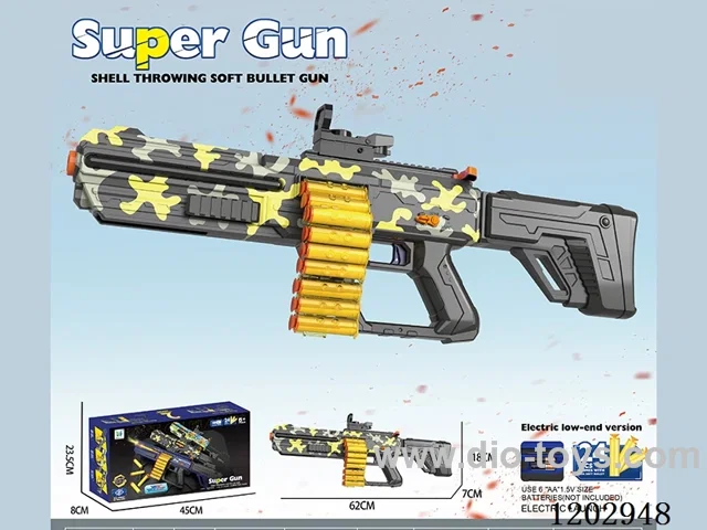 Manual/automatic integrated soft bullet gun