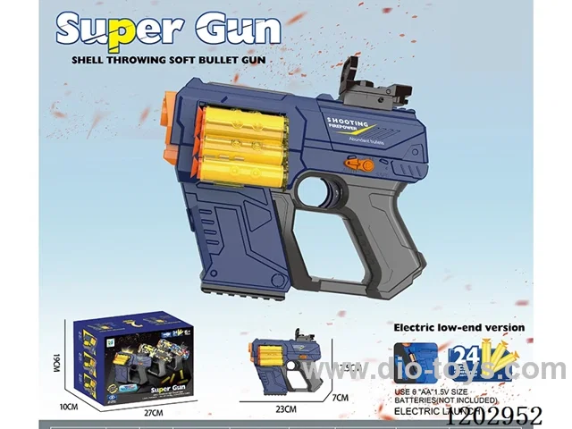 Manual/automatic integrated soft bullet gun