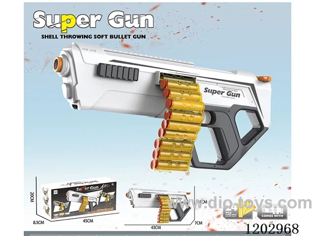 Manual soft bullet gun