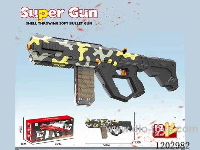 Manual soft bullet gun