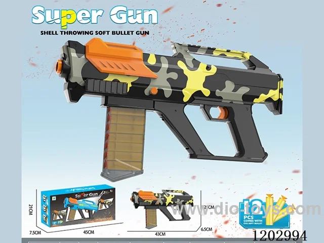Manual soft bullet gun