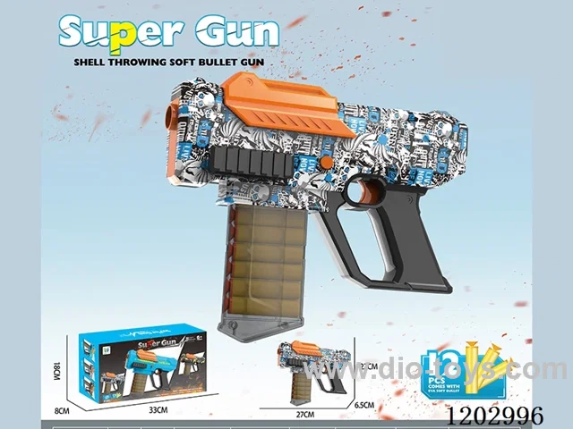 Manual soft bullet gun