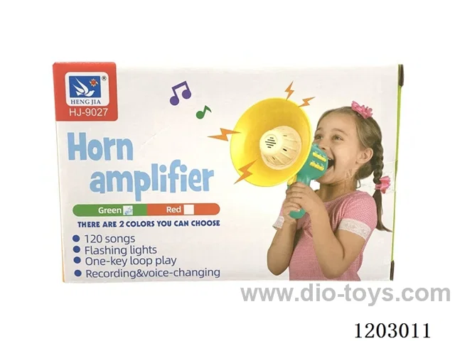 Recorded Sound Changing - Horn Amplifier