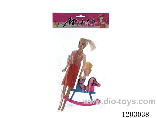 Barbie with Trojan Horse