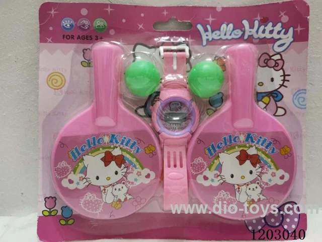 Watch + KT Cat Racket