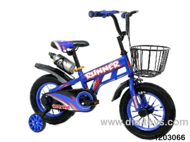 12inch children's bicycle in cartons（blue,red,green）