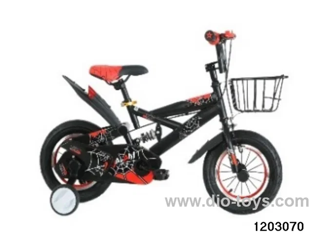 16inch children's bicycle in cartons（blue,red,black）