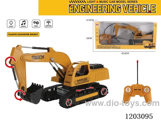 RC Engineering Vehicle (6 ch included battery+charger)
