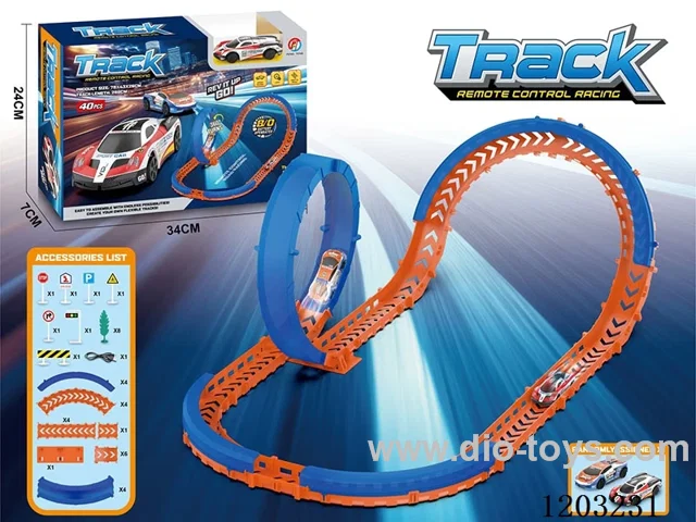High speed electric track