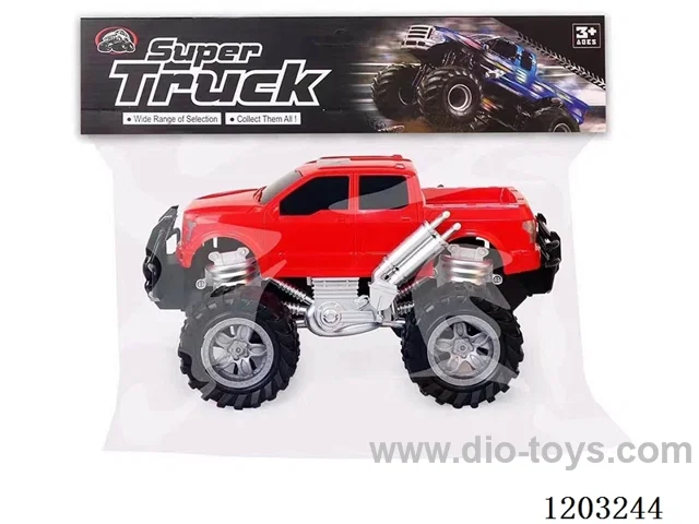 Inertia car/red and blue