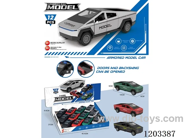 Tesla Seaboard Pickup (Inertia 3-door) 4-module mixed load