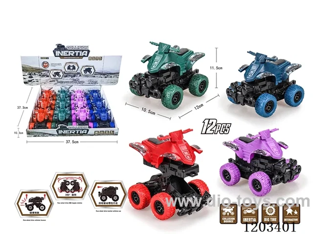 12PCS Inertia Off-Road Motorcycle