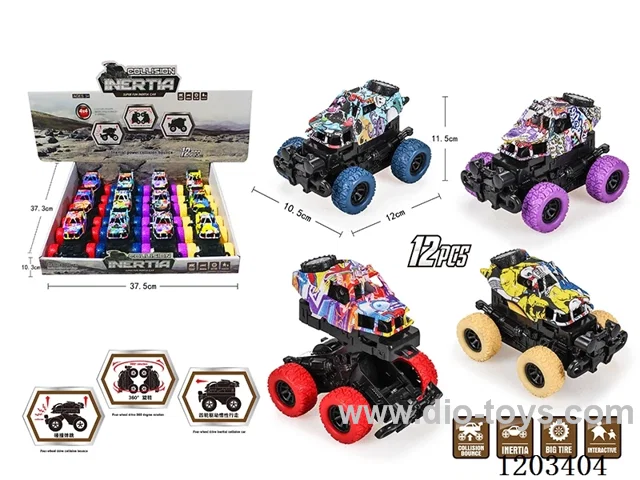 12PCS Inertia Off-road Crash Vehicle