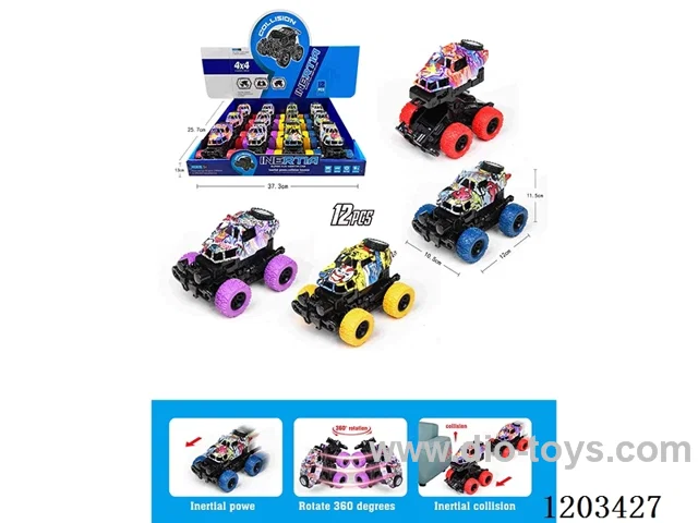 12PCS Inertia Crash Dirt Bike