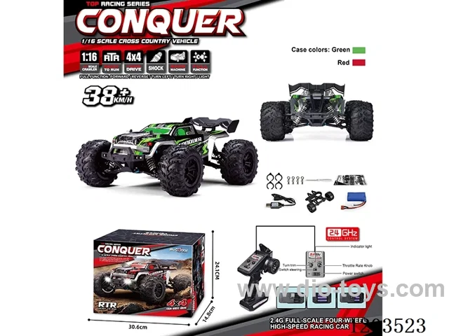 1/16 RC 4WD Bigfoot (pickup) w/LED headlights/battery included