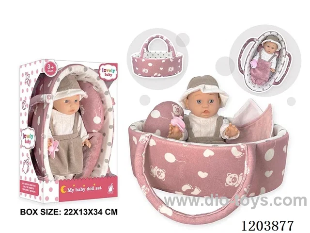 12-inch doll with handbag