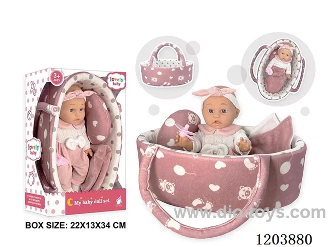 12-inch doll with handbag