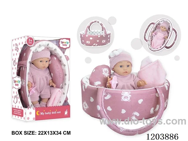 12-inch doll with handbag
