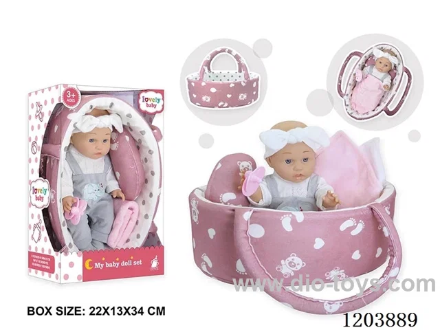 12-inch doll with handbag