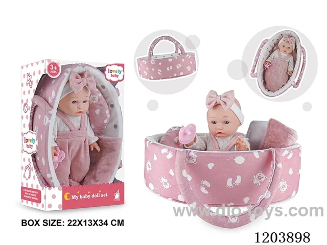12-inch doll with handbag