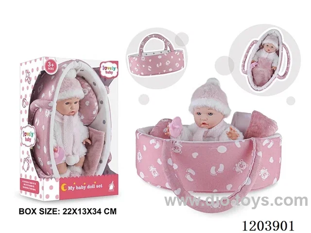 12-inch doll with handbag