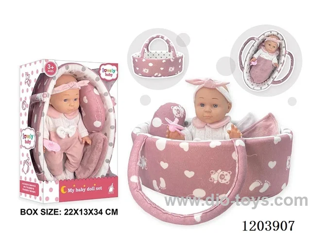 12-inch doll with handbag