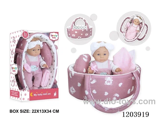 12-inch doll with handbag