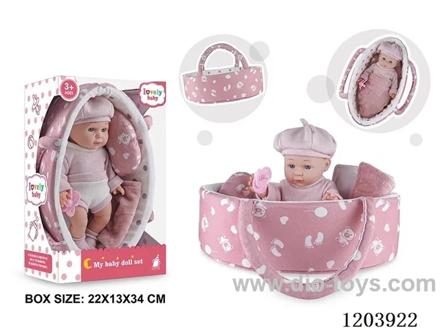 12-inch doll with handbag