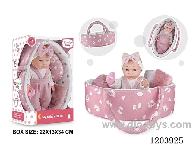 12-inch doll with handbag