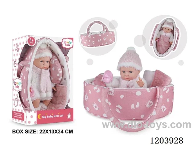 12-inch doll with handbag