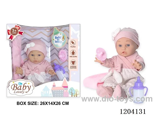 12 inch vinyl doll with accessories