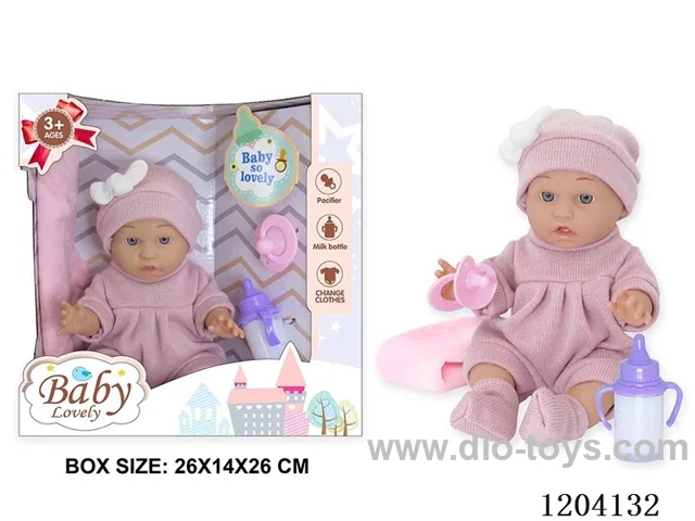 12 inch vinyl doll with accessories