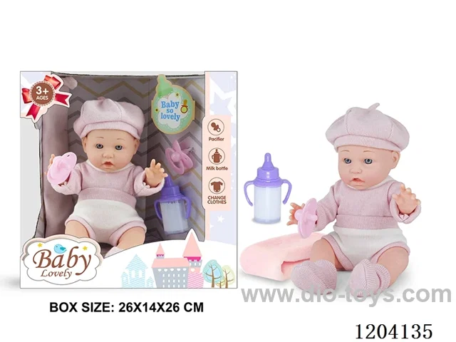 12 inch vinyl doll with accessories