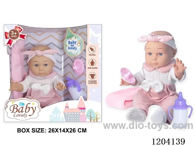 12 inch vinyl doll with accessories