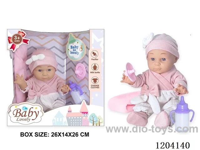 12 inch vinyl doll with accessories