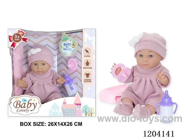 12 inch vinyl doll with accessories