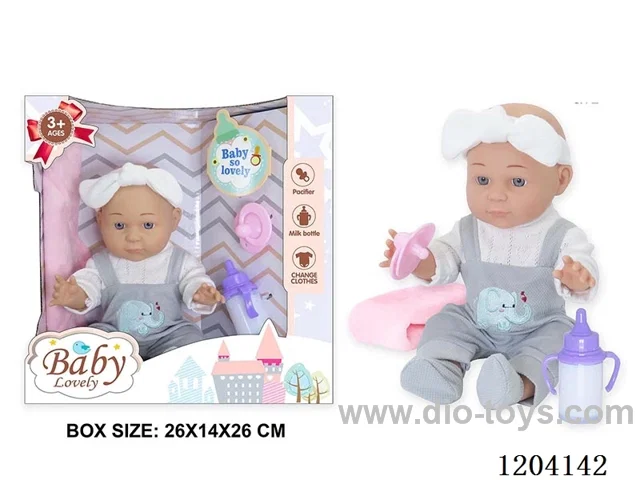 12 inch vinyl doll with accessories