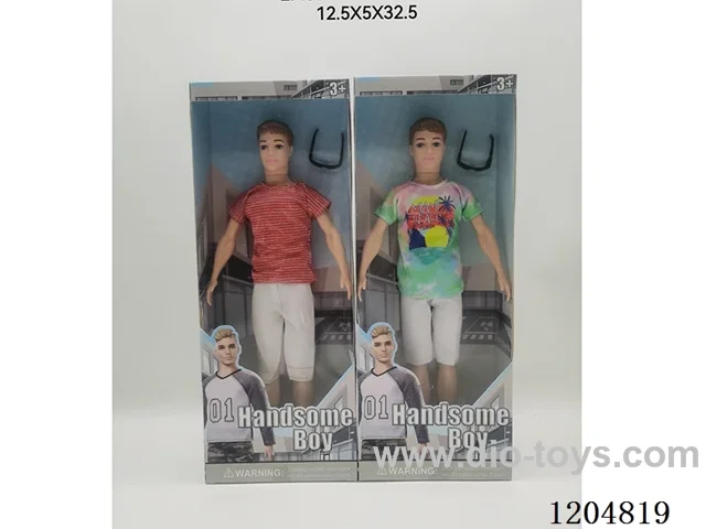 11.5inch Articulated Solid Male Barbie 2 Mixed Packs