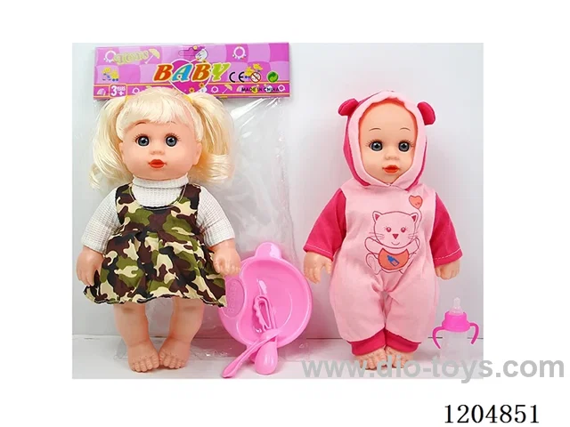 10 inch 23 cm 5 joints empty body 3D eye doll + IC (AG13 * 2) + bottle / cutlery a variety of mixed