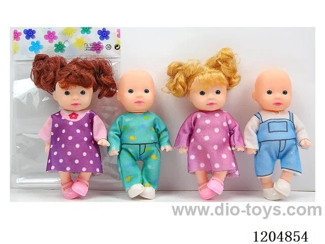 5 inch 12cm 5 joints Solid 3D Eye Doll Mixed varieties