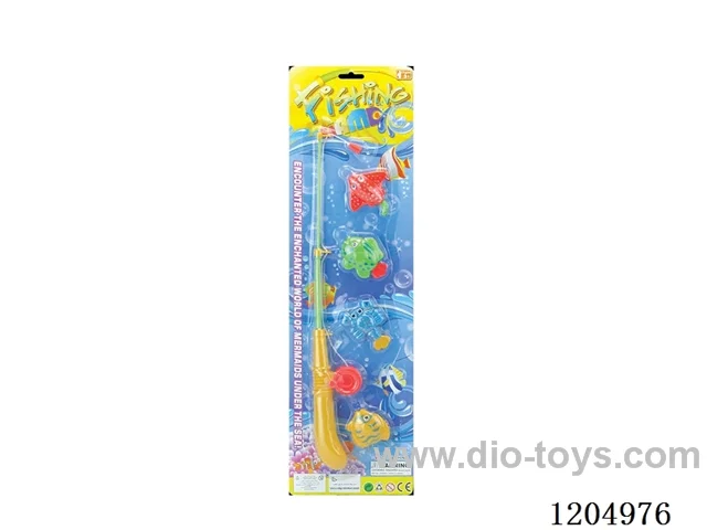 Fishing Set (Double-sided/Magnetic /4 PCS/Pad printing)
