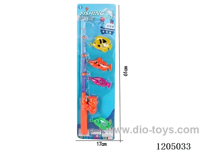 Fishing set (4 double-sided fish)