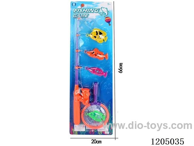 Fishing set (4 double-sided fish/fish catch)