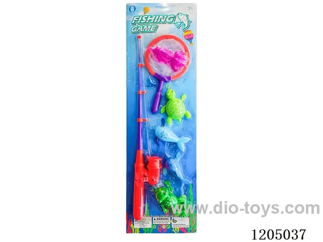 Fishing set (4 Swimming fish +1 Goldfish + fishing)