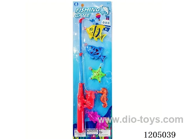 Fishing Set (4 Solid fish + Goldfish)