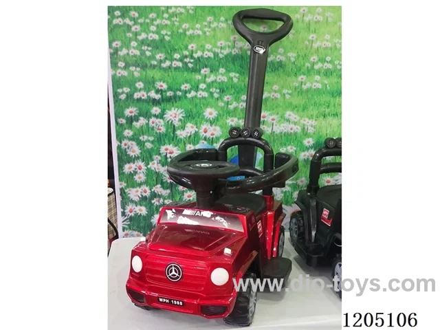 Push the walker/Slide and push walker with music lights, double steering