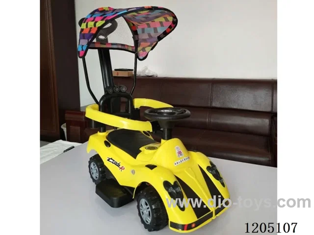 Scooter with shed and handle/Slide push handle,，Double steering,，Light music,，With shed，With barrier